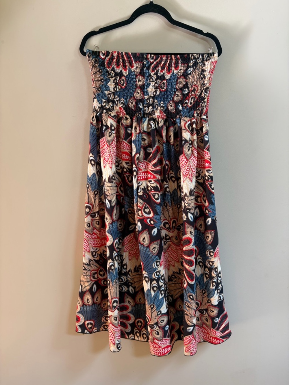 Floral High Waist Smocked Bohemian Flowy Pants Festival Outfit Casual Fashion
